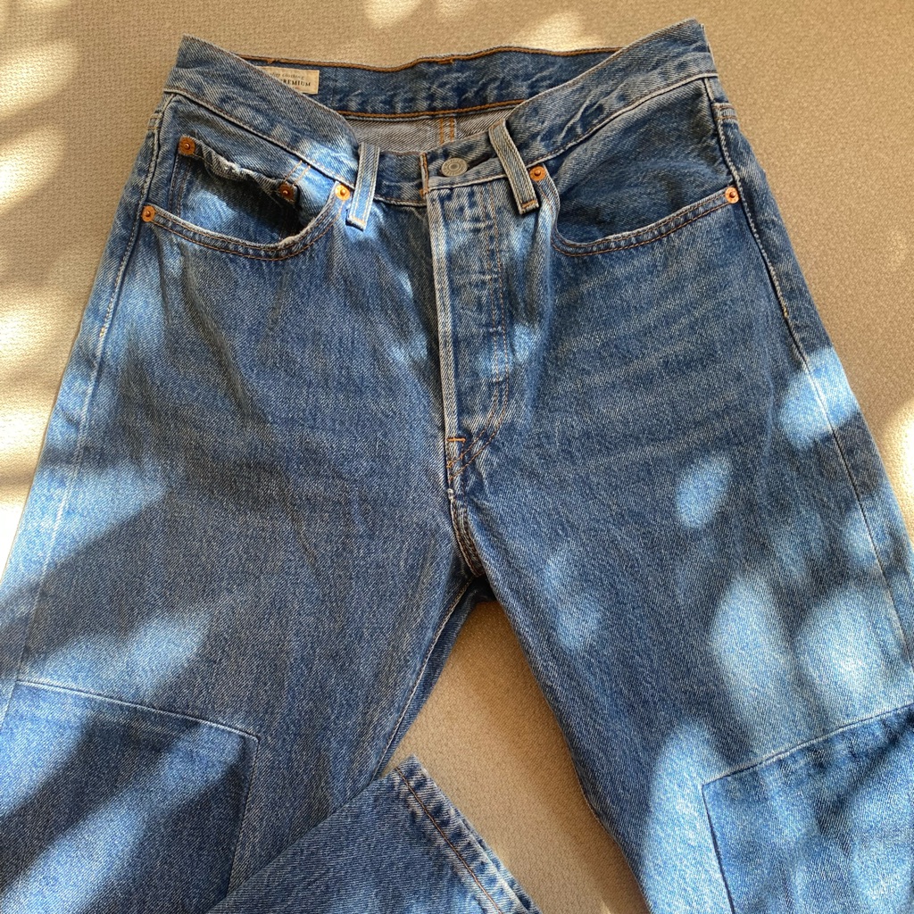 Levi’s Patchwork Jeans
